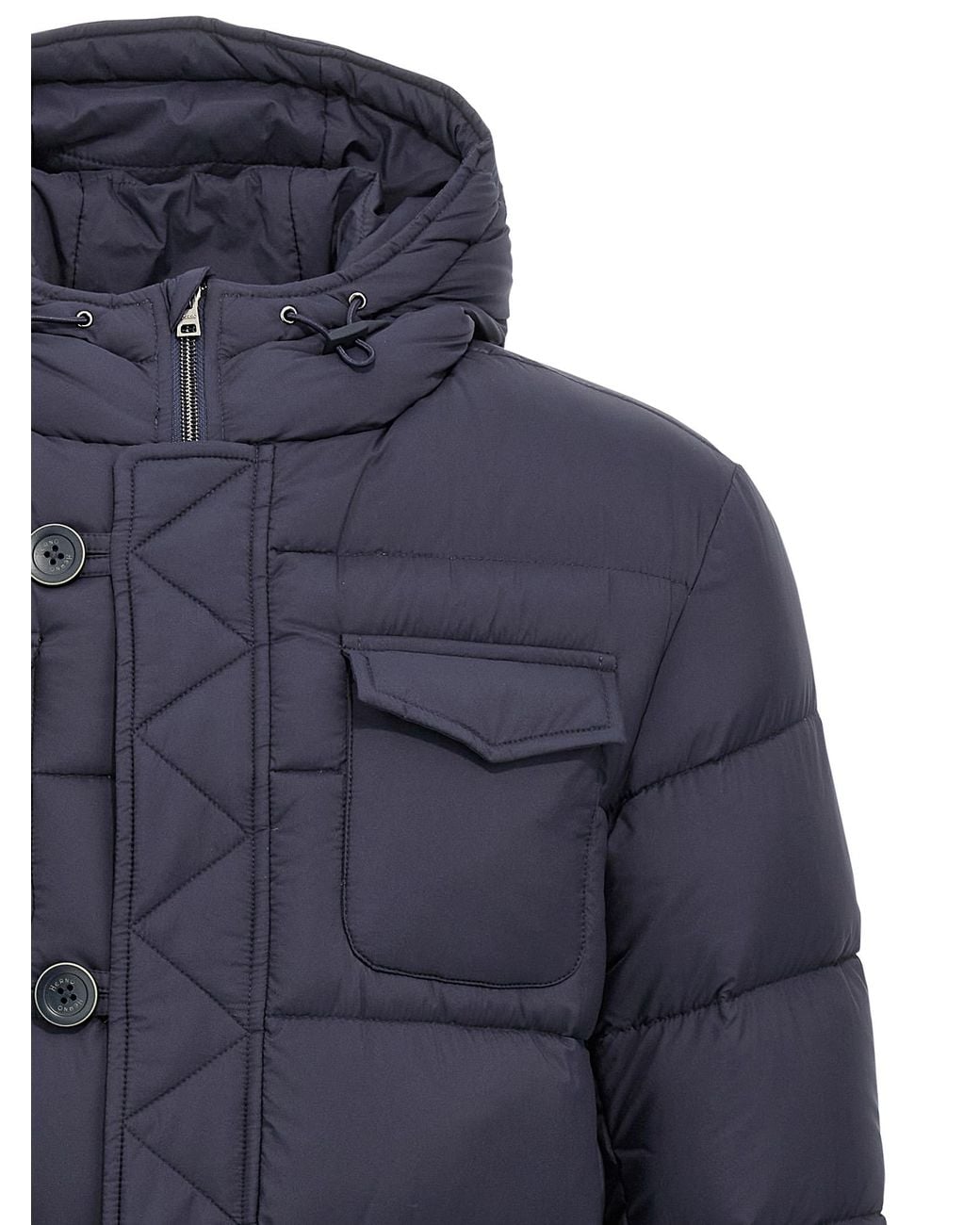 Herno Blue 'L'Eskimo' Down Jacket for men