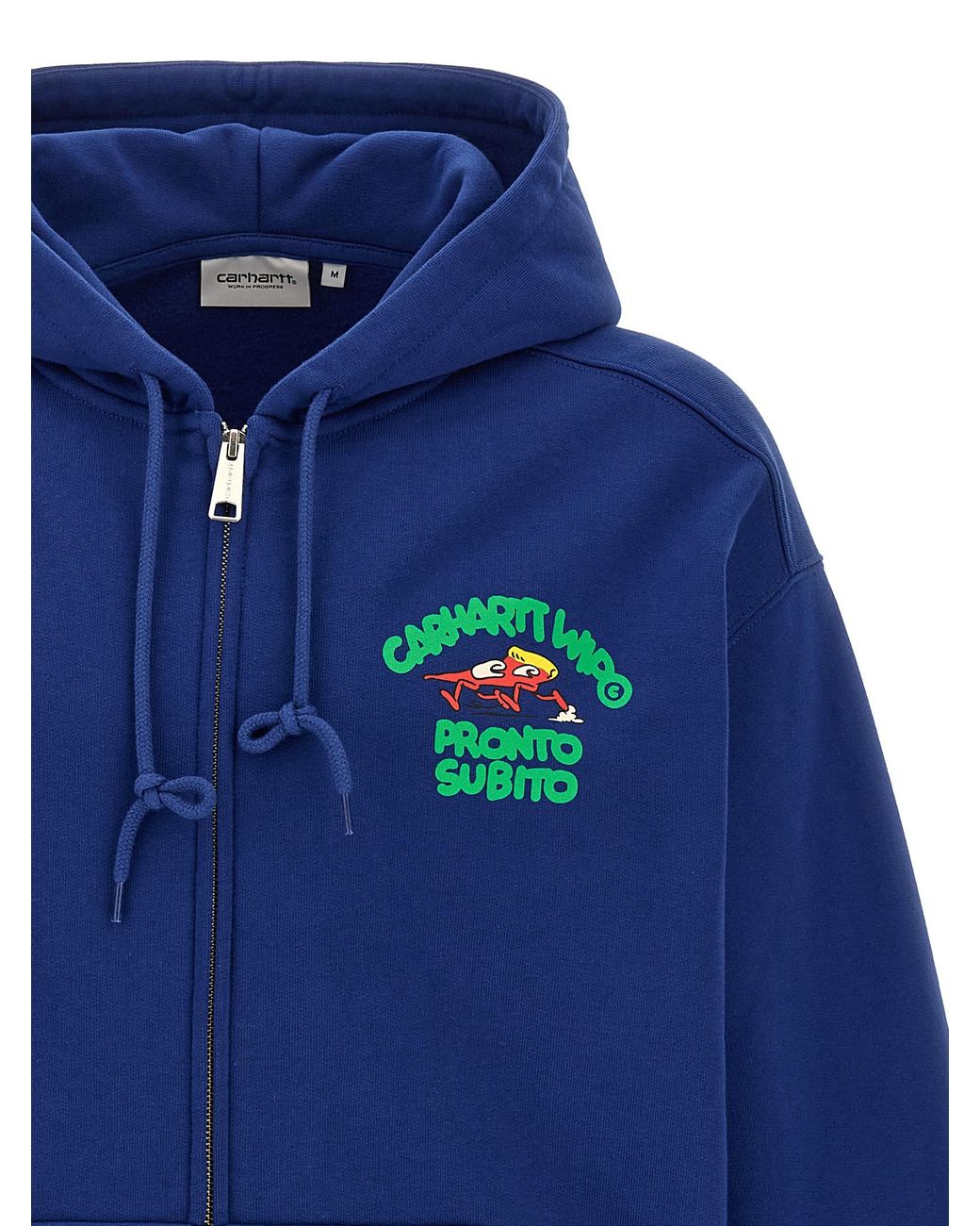 Carhartt Blue 'Hooded Pronto Sweat Jacket' Sweatshirt for men