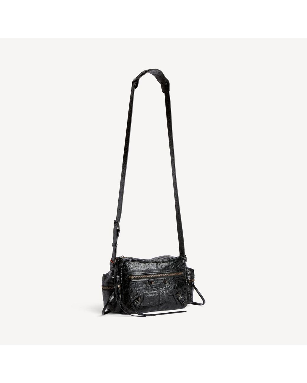Balenciaga White Le City Camera Bag for men