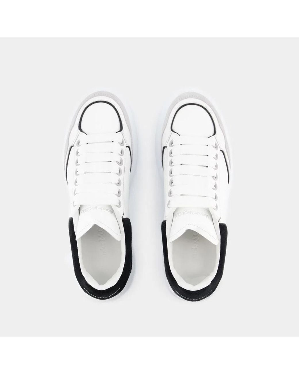 McQueen White Oversized Sneakers