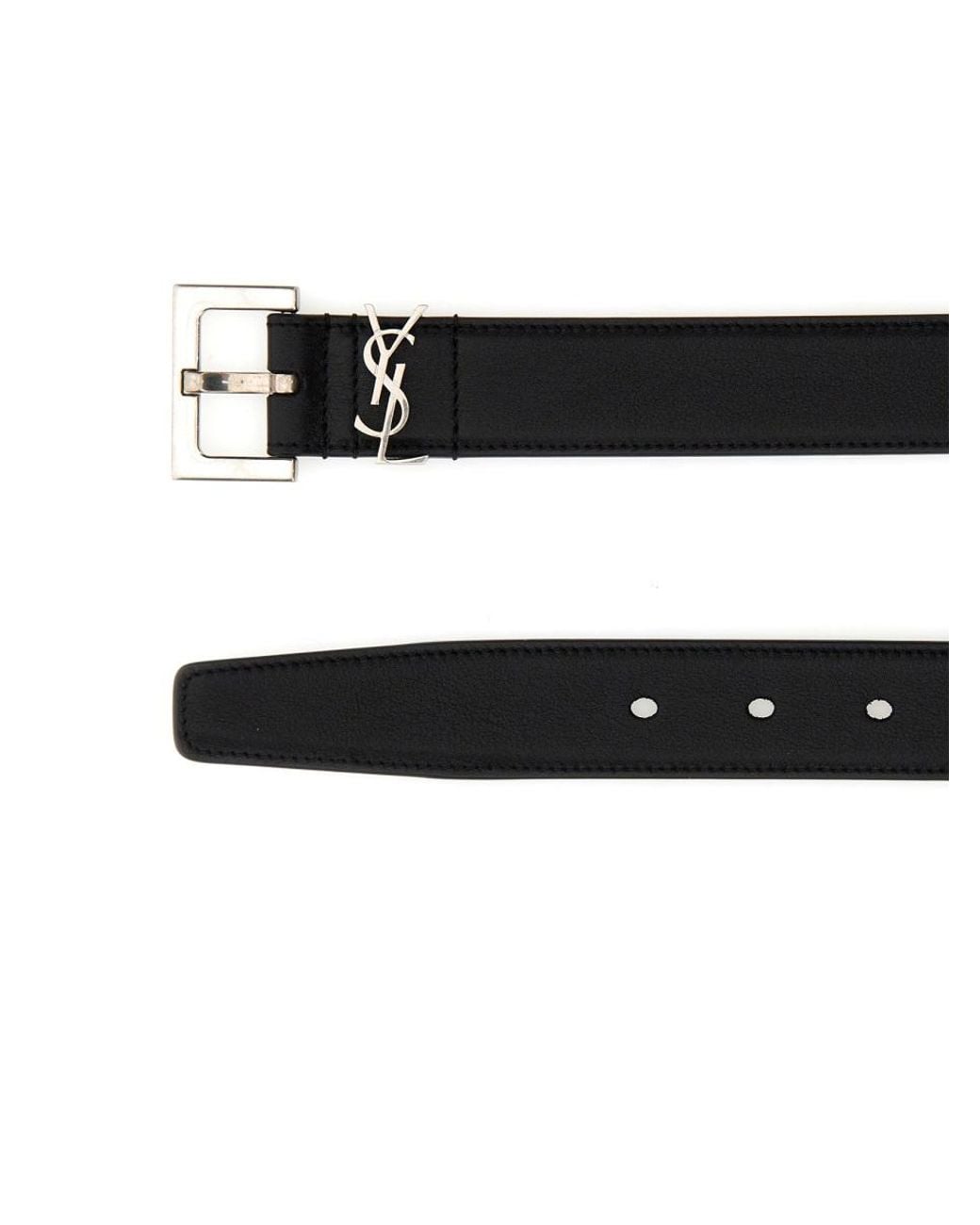 Saint Laurent Brown Cintura Cassandre
