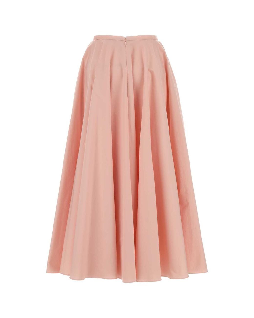Givenchy Pink A-Line Long Skirt