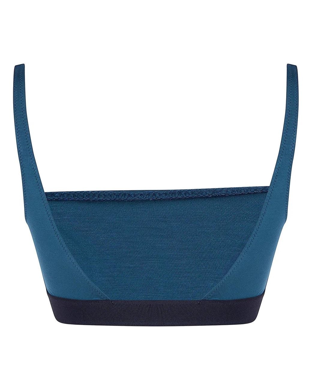Tom Ford Blue Modal Bralet Top