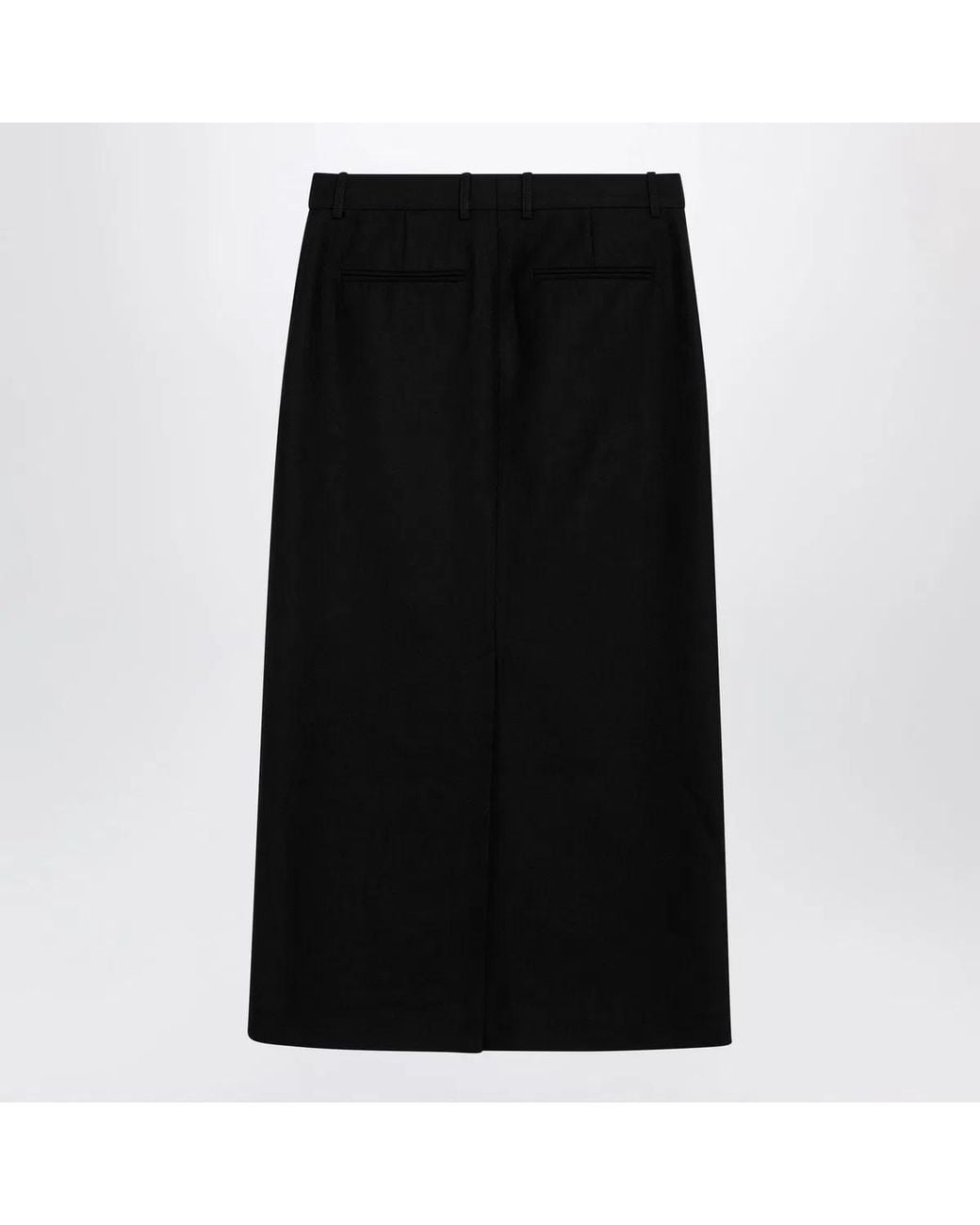 Totême Black Maxi Skirt