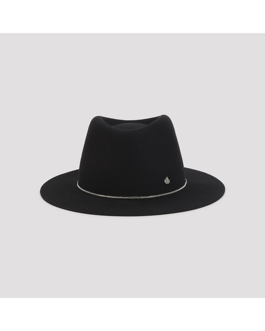Maison Michel Black Andre Ball Chain Hat
