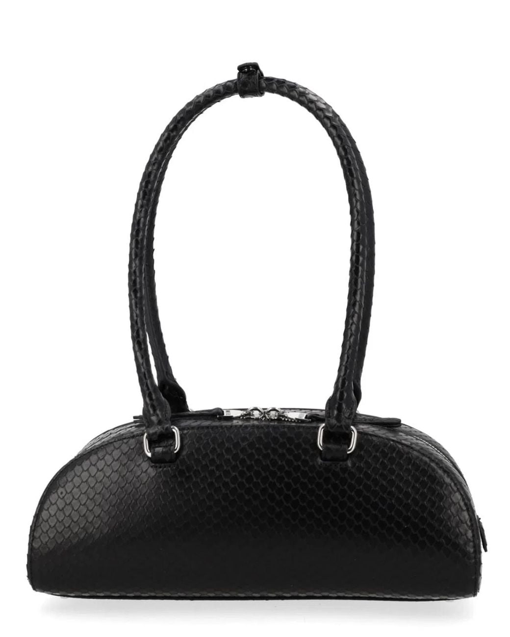 DIESEL Black Bowling Shoulder Bag 1Dr Dome Pmu