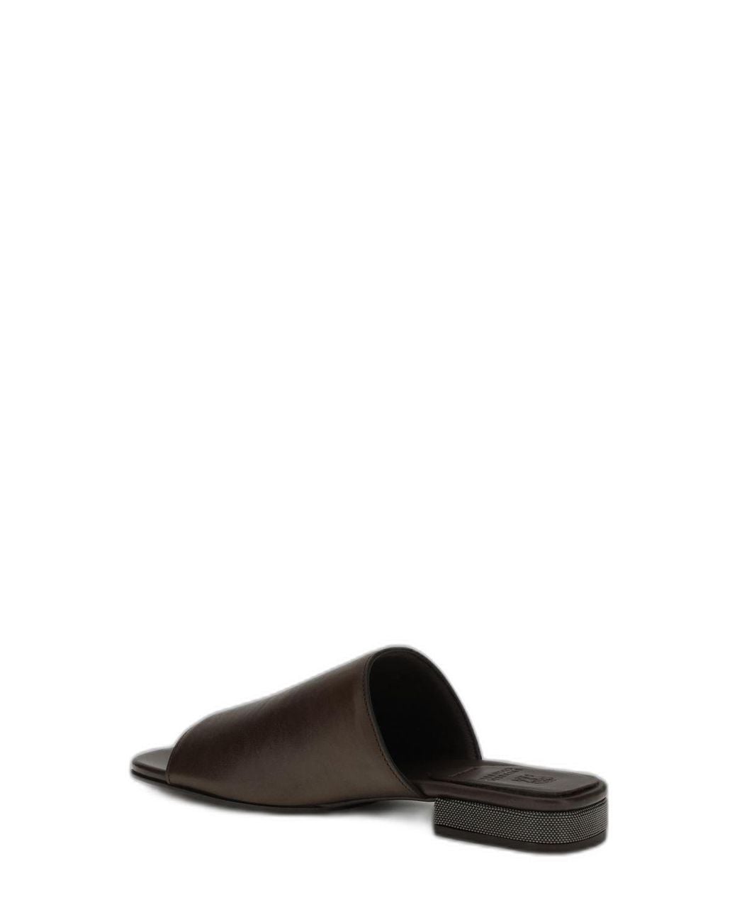 Brunello Cucinelli Brown Sandalo