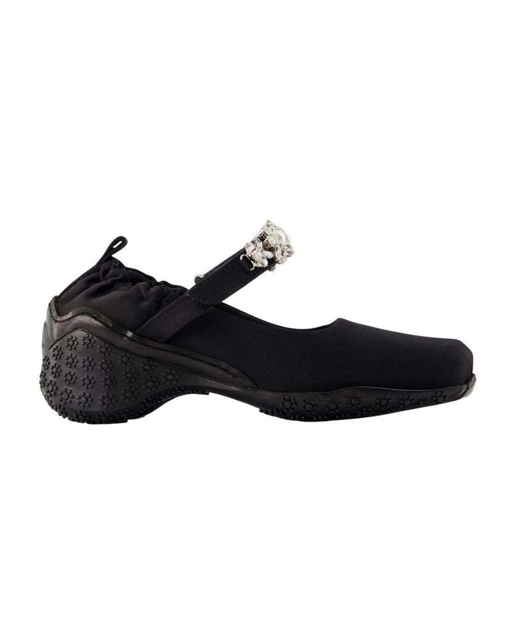 Simone Rocha Black Ballerina Shoes
