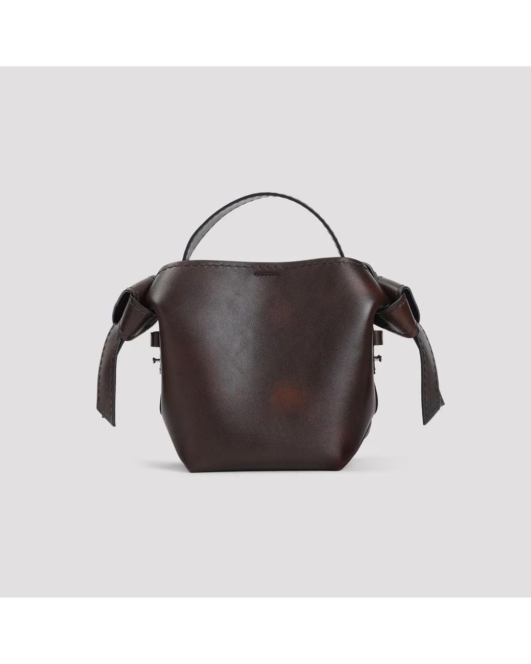 Acne Black Musubi Mini Aged R Crossbody