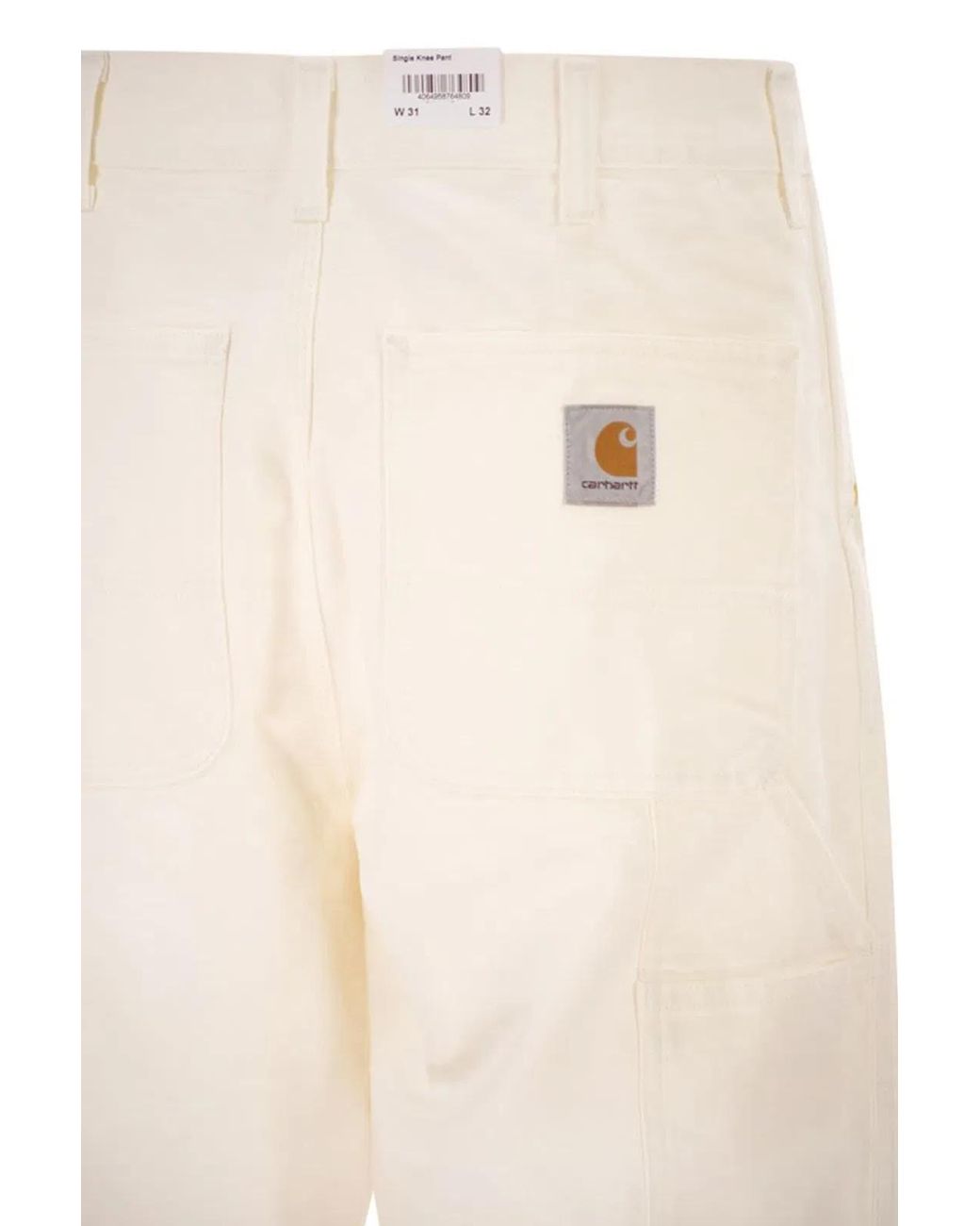 Carhartt White Cotton Trousers