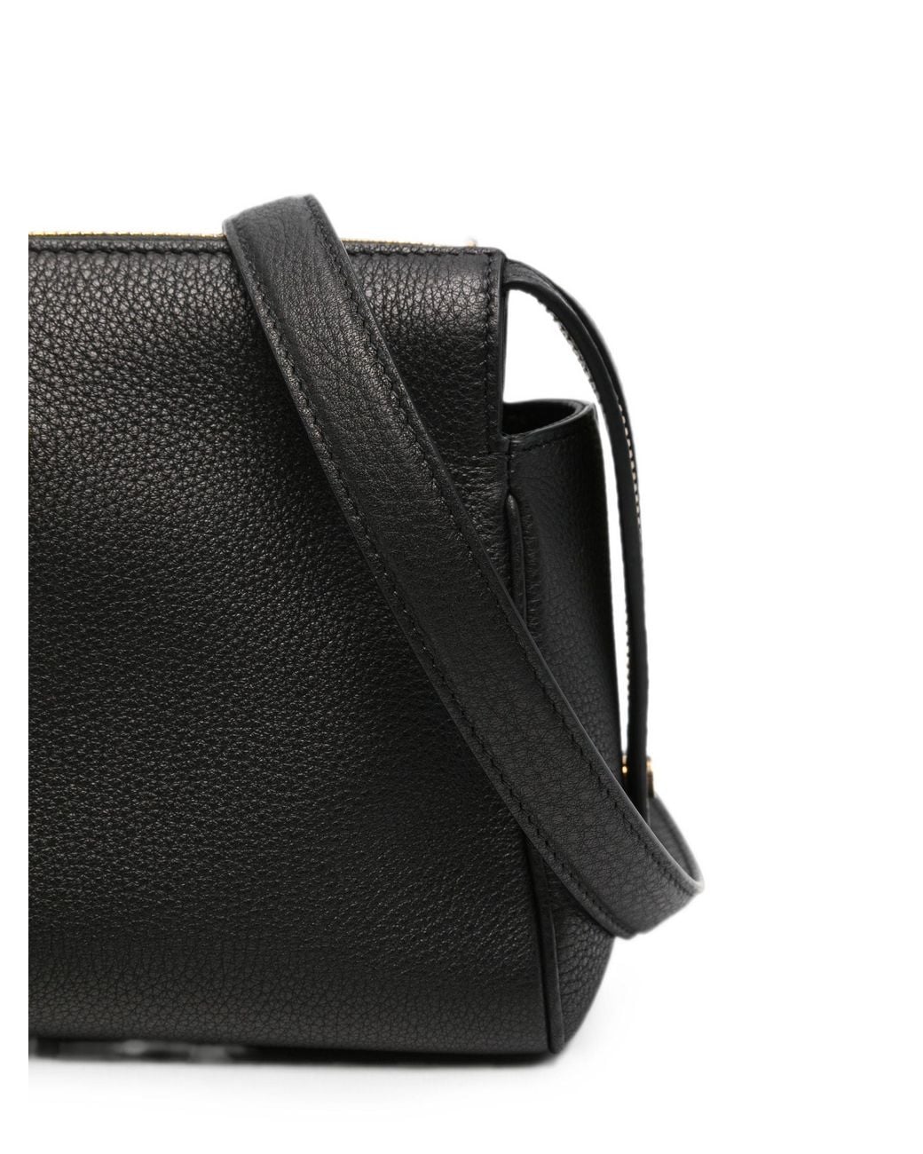 Dolce & Gabbana Black Dolce & Gabbana Vittoria Calfskin Top Handle Bag