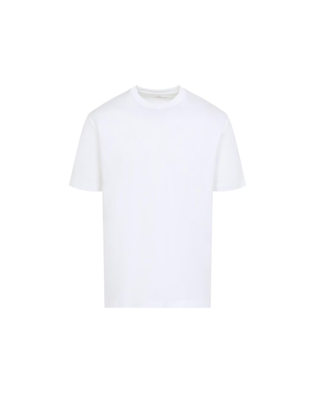Kiton White Cotton T-Shirt for men