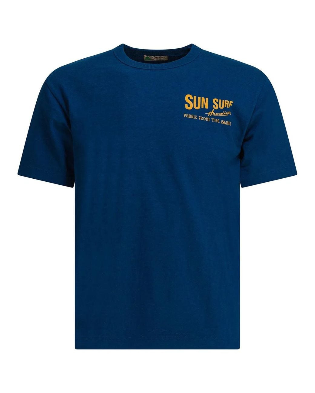 Sun Surf Blue Coton T-Shirt for men