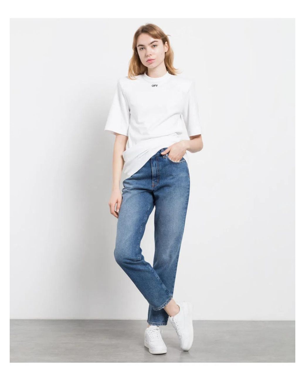 Heron Preston Blue 5 Pockets Slim Fit Jeans