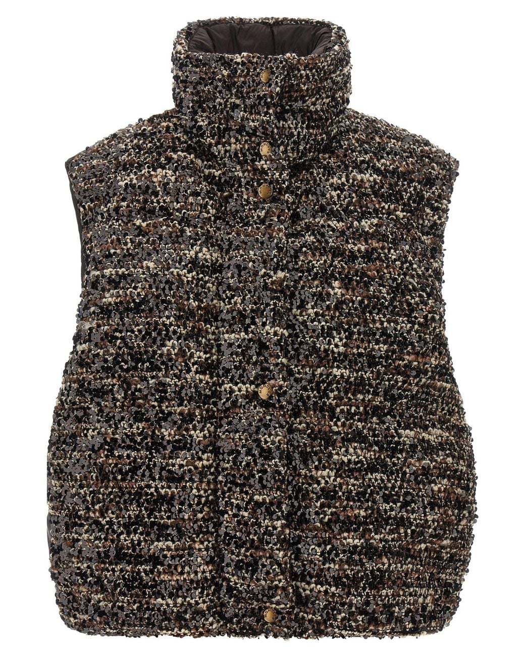 Moncler Black In-1 'Poetique' Down Jacket