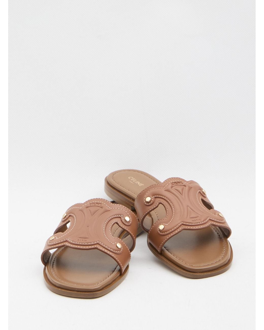 Céline Brown Triomphe Mule 15