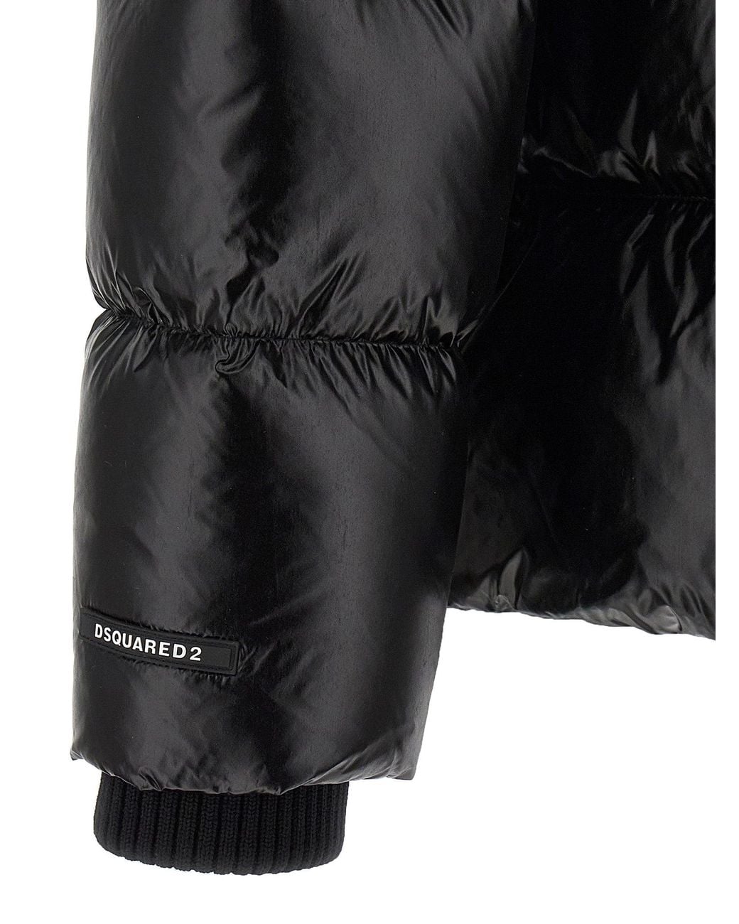 DSquared² Black 3D Down Jacket' Down Jacket for men
