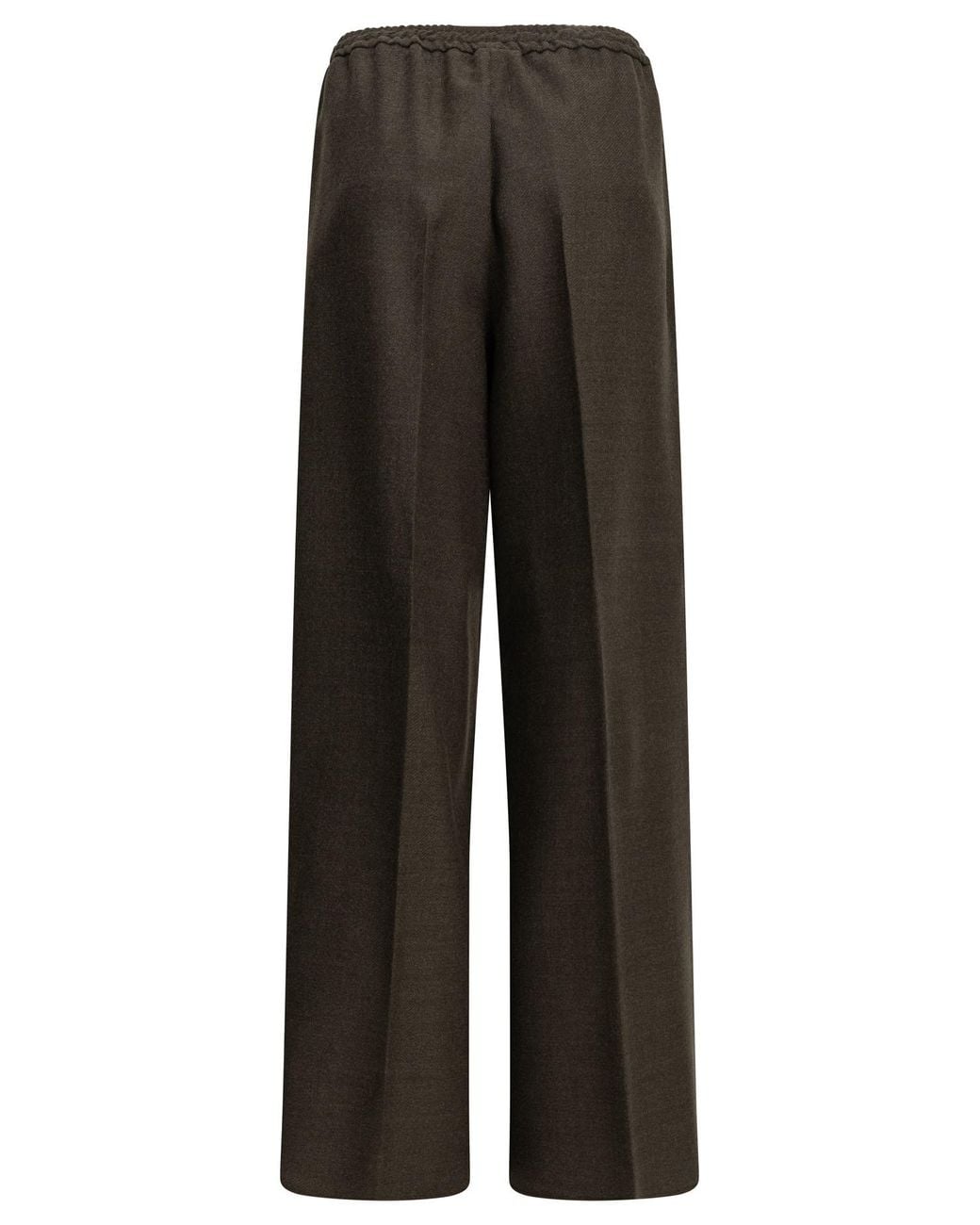 Max Mara Black Tailored Wool Pants