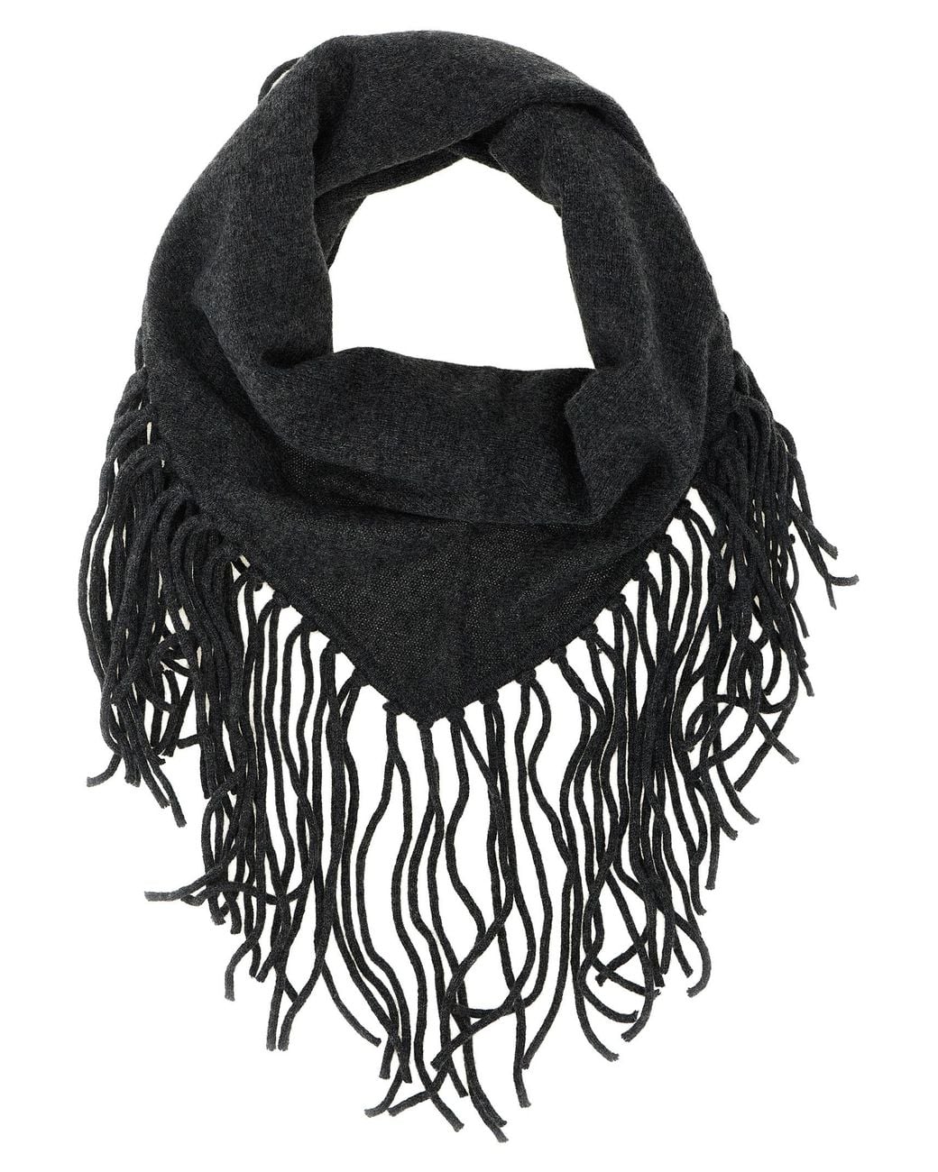 P.A.R.O.S.H. Black P.A.R.O.S.H. 'Without' Scarf