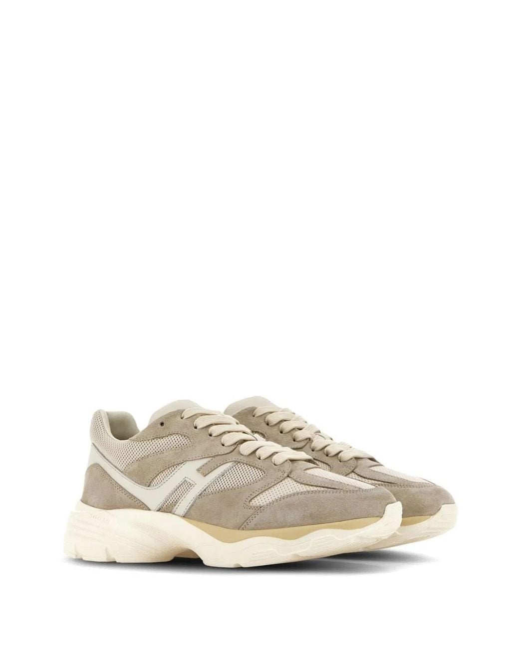 Hogan Natural Sneaker With Logo for men