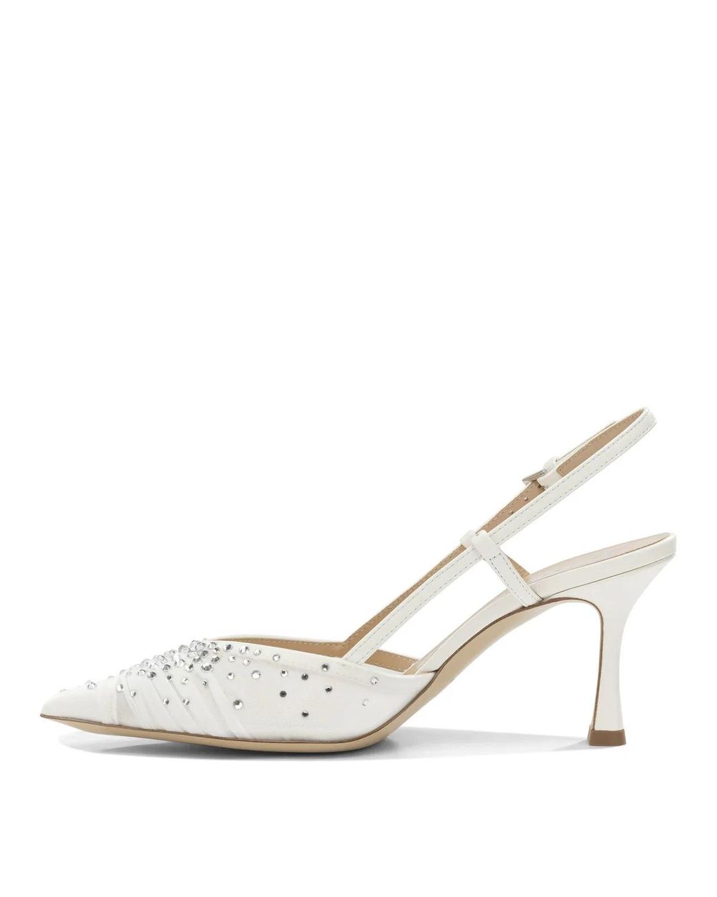 Ninalilou White Heeled Shoes