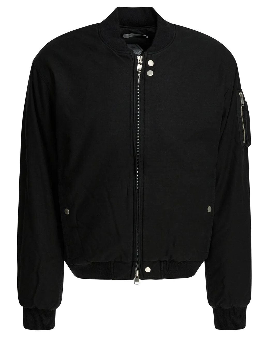 Nonnative Black "Trooper Puff" Bomber Jacket for men