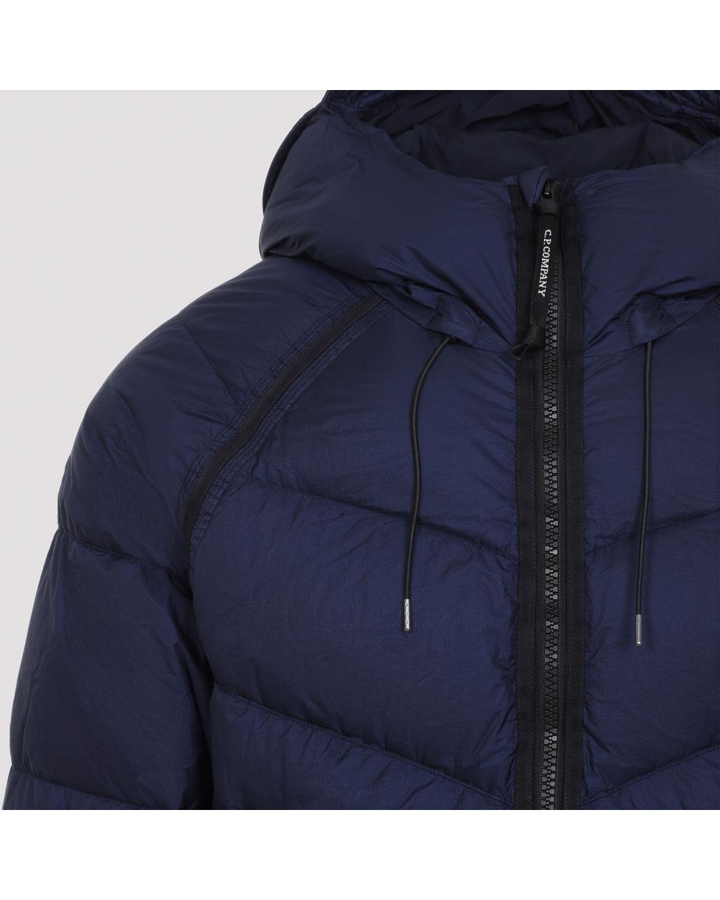 C P Company Blue C.P.Company Peacoat Medium Down Shield Jaclet for men