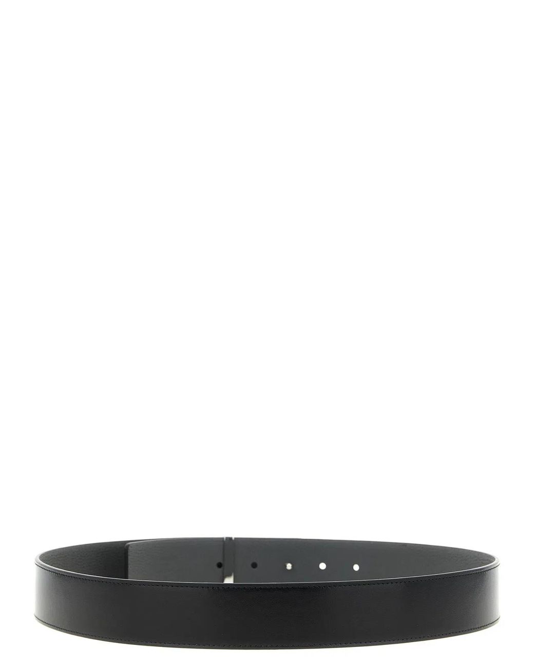 Givenchy White 'Label' Reversible Belt for men