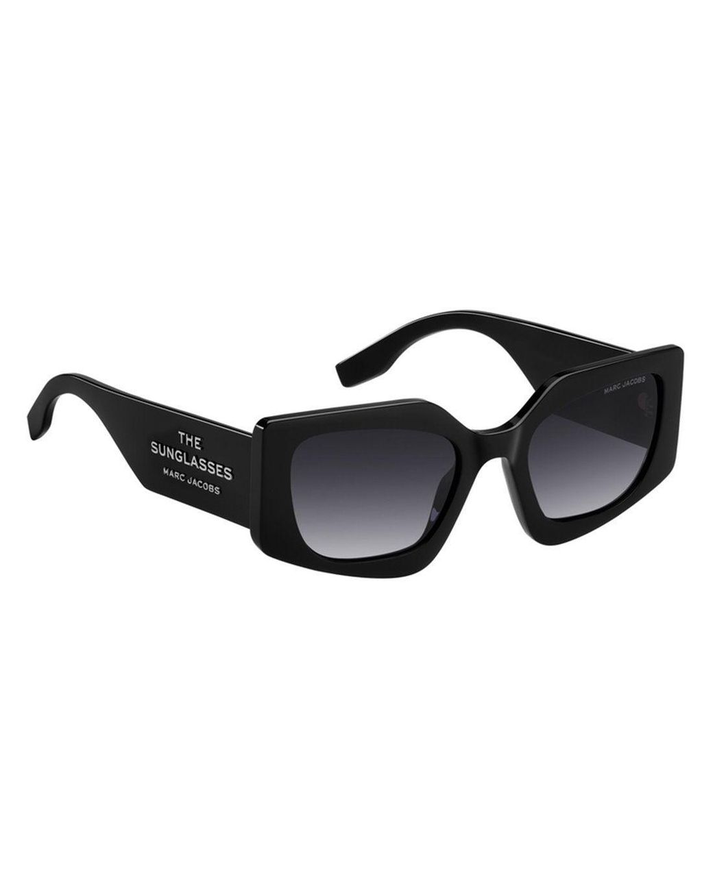Marc Jacobs Black Square Cat Eye Sunglasses