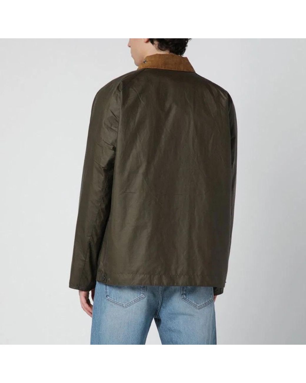 Barbour Green Modern Bedale Waxed Jacket for men