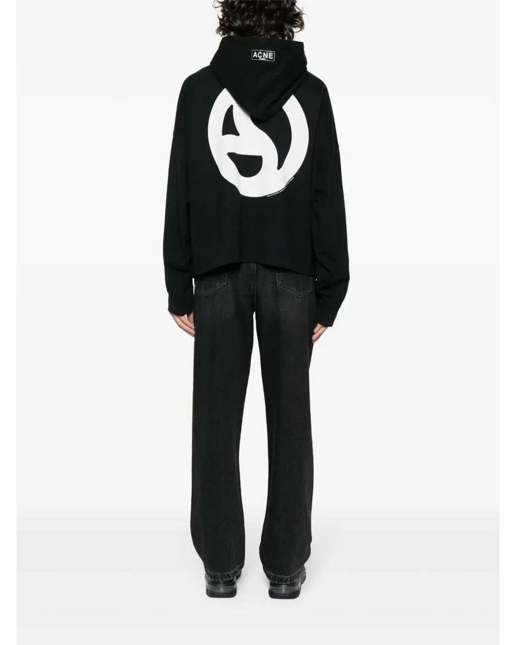 Acne Black Hoodie