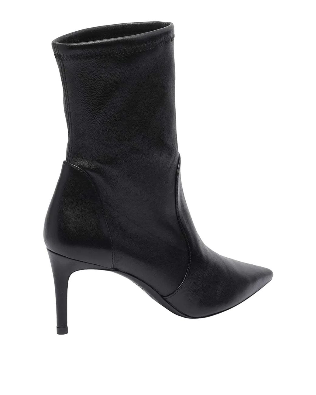 Stuart Weitzman Black Stuart Power Pump Booties