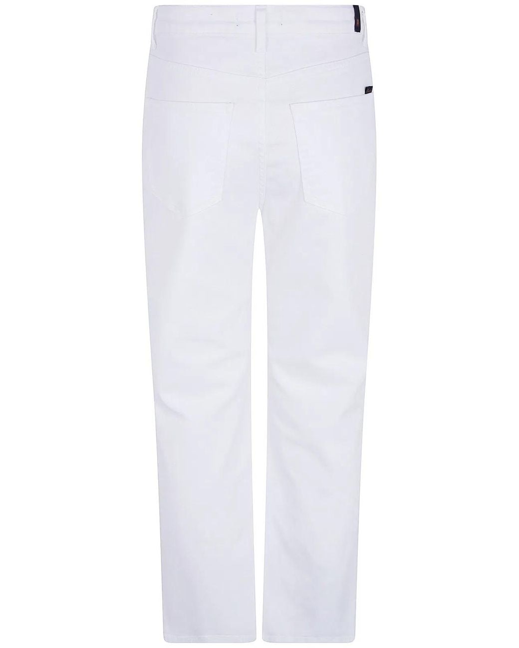 CIGALA'S White "Dyed Drill" Stretch Jeans
