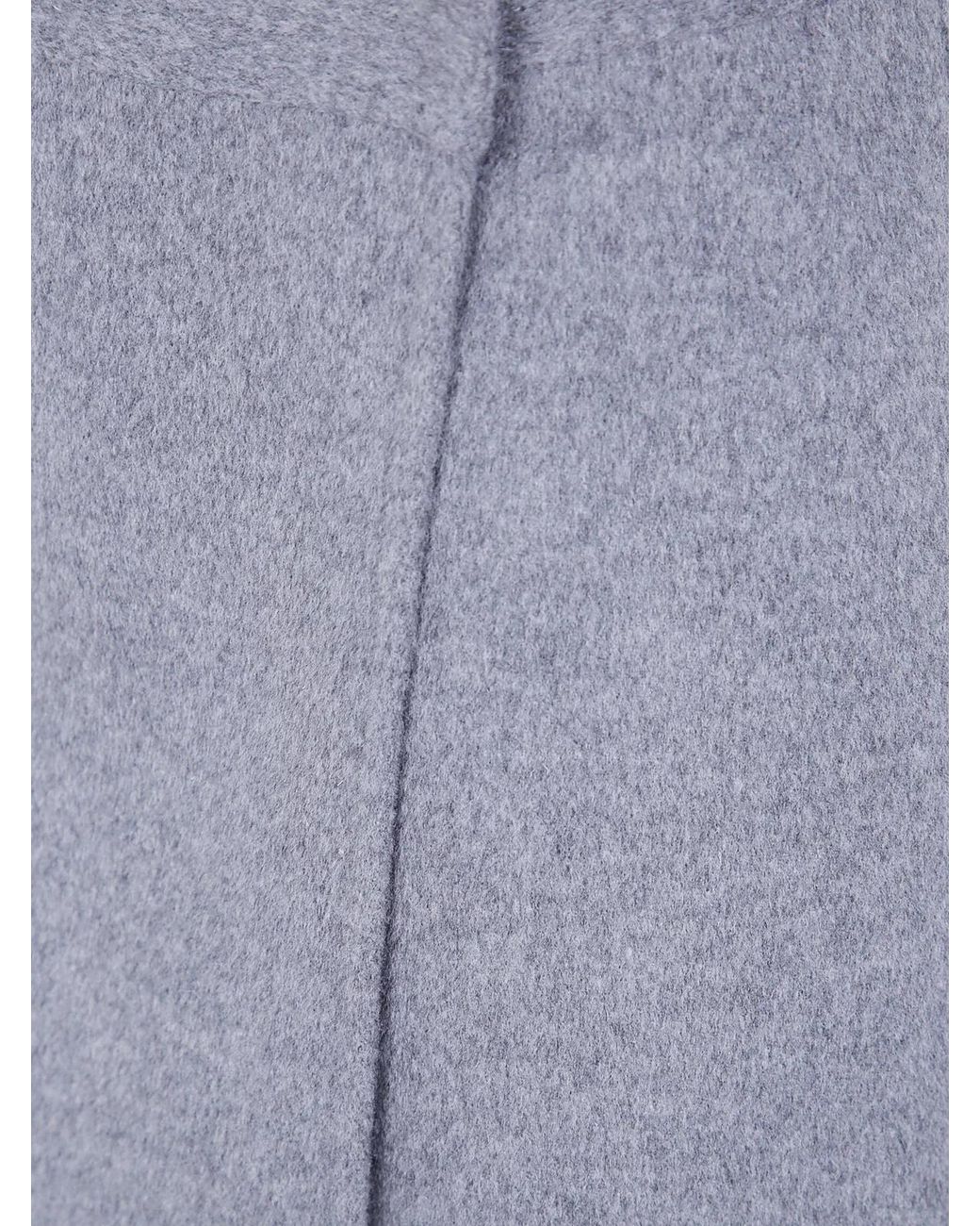 Semicouture Blue "June" Double Layers Miniskirt