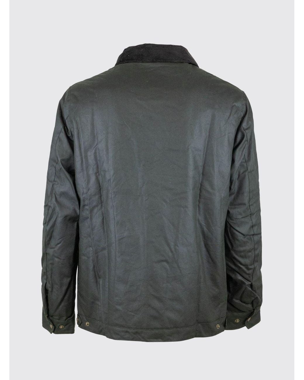 Barbour Gray Button Jacket for men