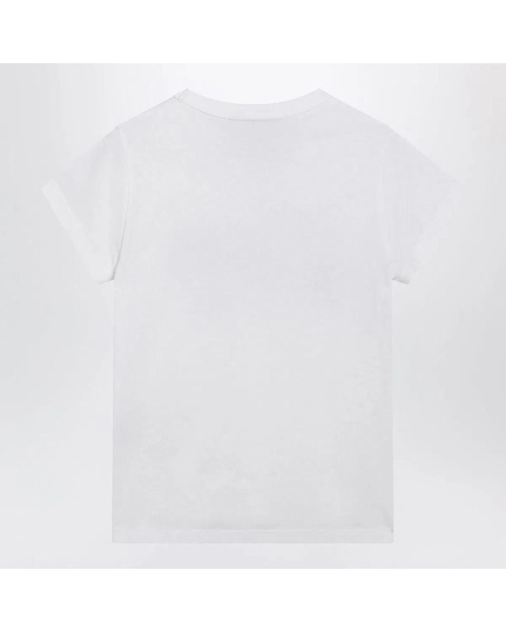 Valentino Garavani White Chez 1960 Print Cotton Jersey T-Shirt