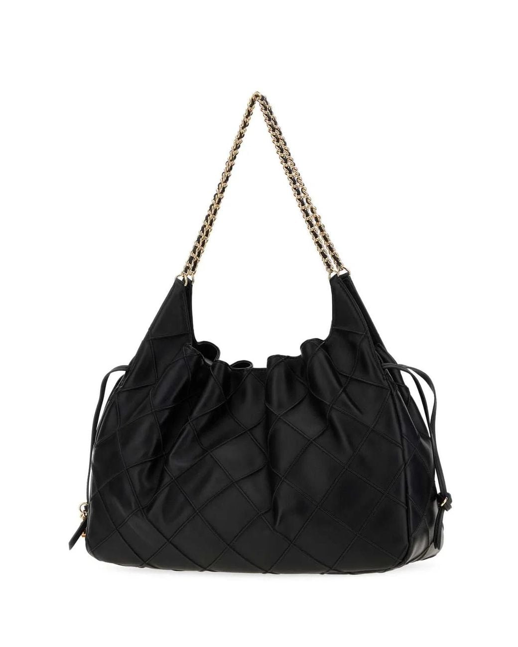 Tory Burch Black Fleming Tote Handbag