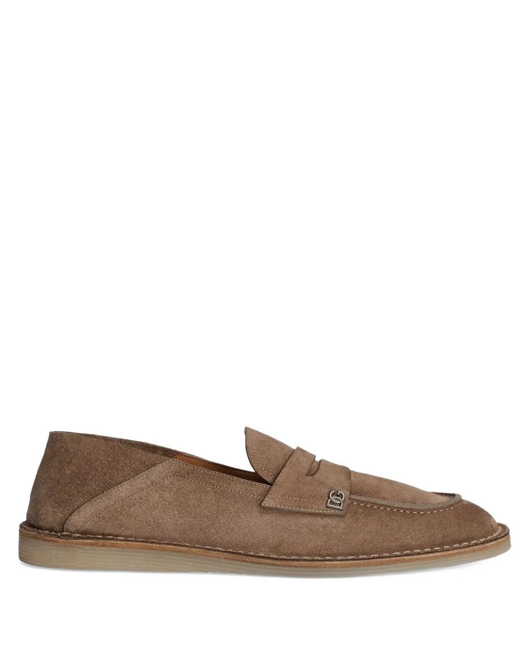 Dolce & Gabbana Brown Dolce & Gabbana Leather Sandals for men