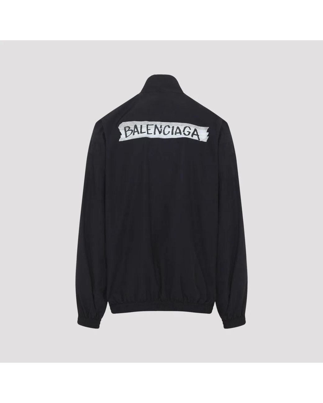 Balenciaga Black Cotton Jackets Medium Tracksuit for men