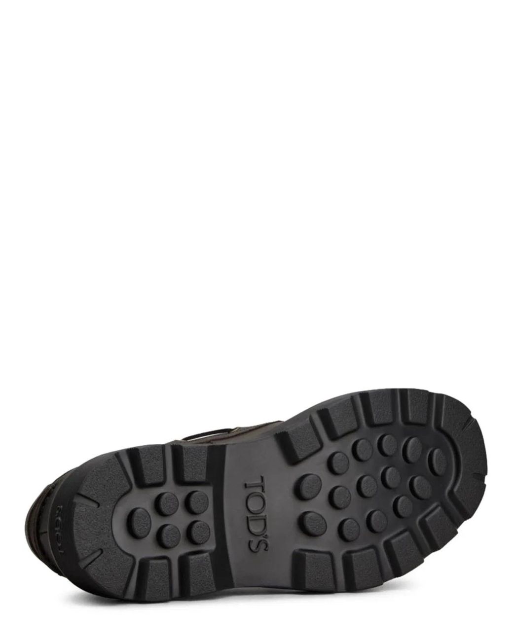 Tod's Black Mocassino Da Barca for men