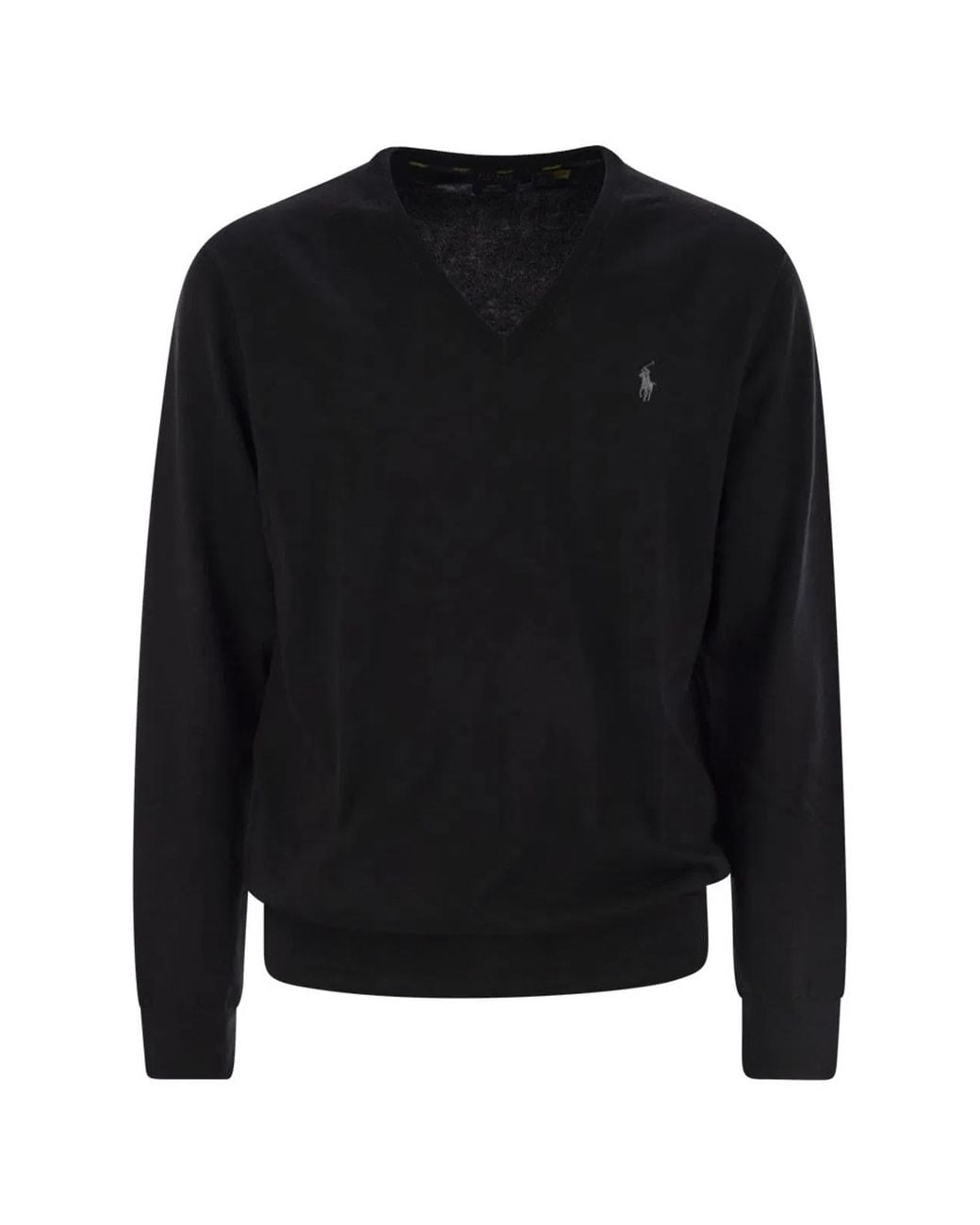 Polo Ralph Lauren Black Slim-Fit Cotton Jersey for men