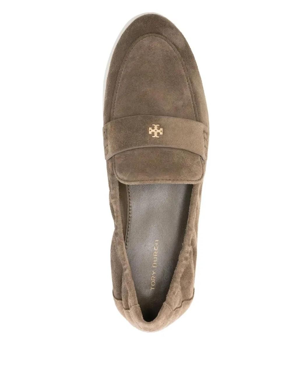 Tory Burch Brown Ballet Sport Loafers