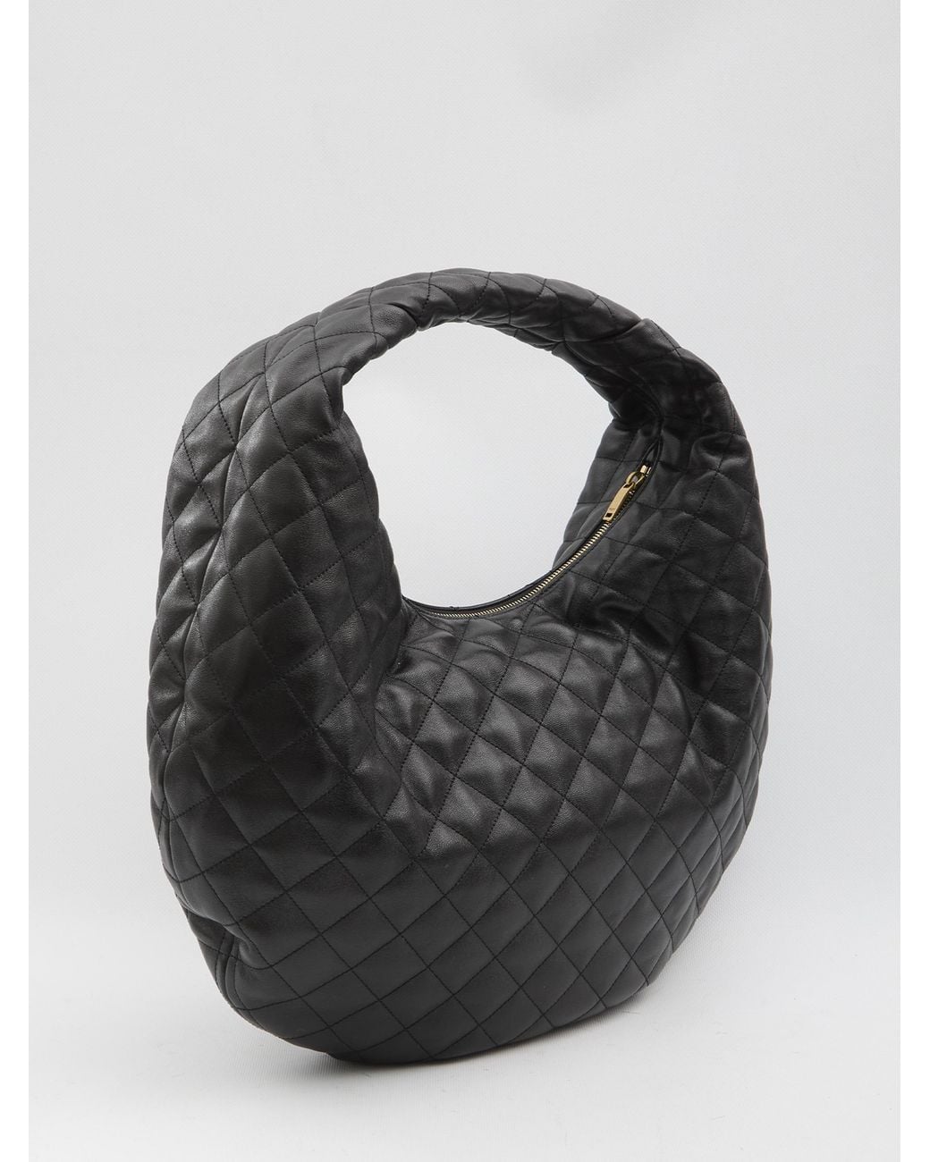 Saint Laurent Black Icare Hobo