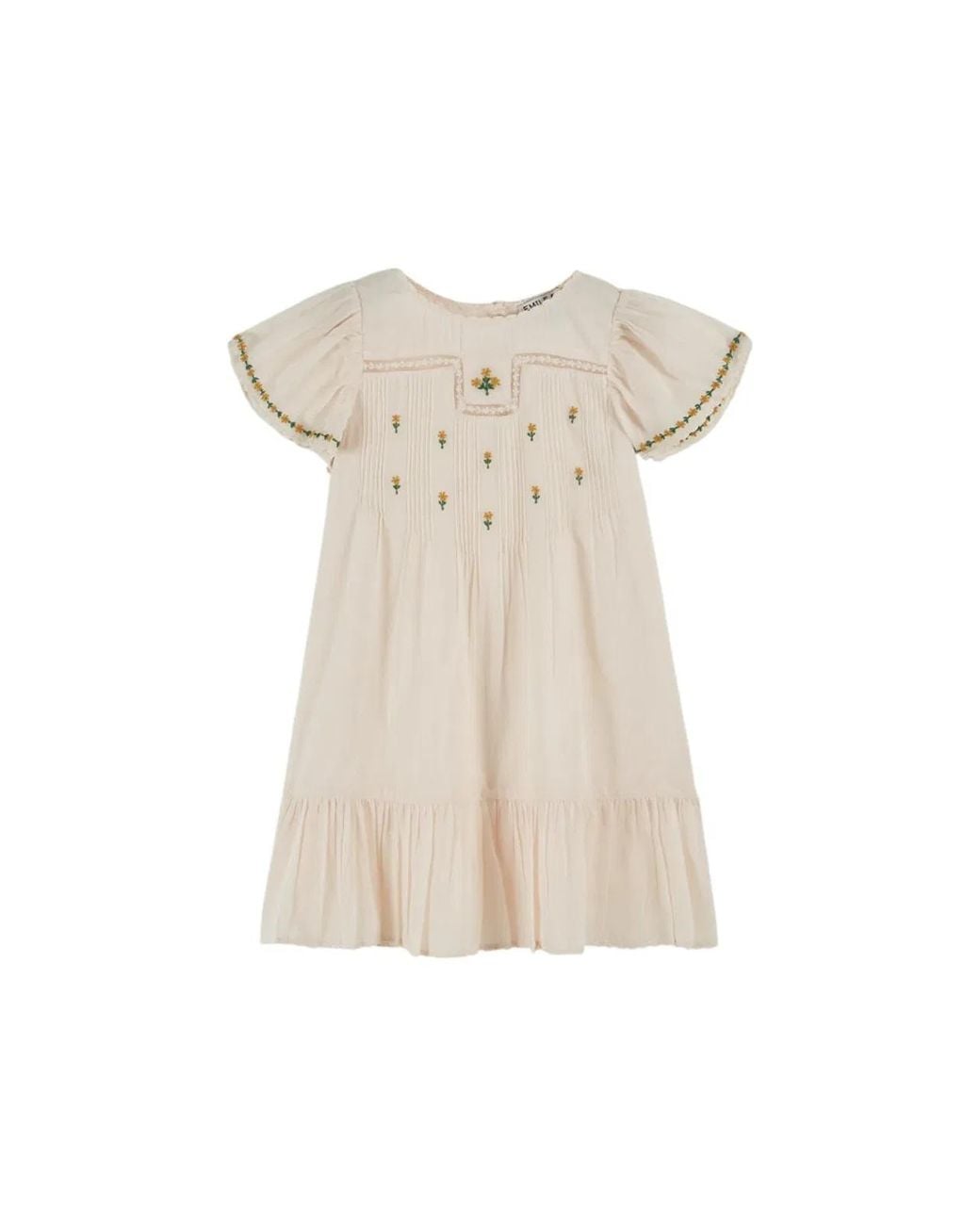 Emile Et Ida Natural Emile & Ida Vestito Robe Brodee