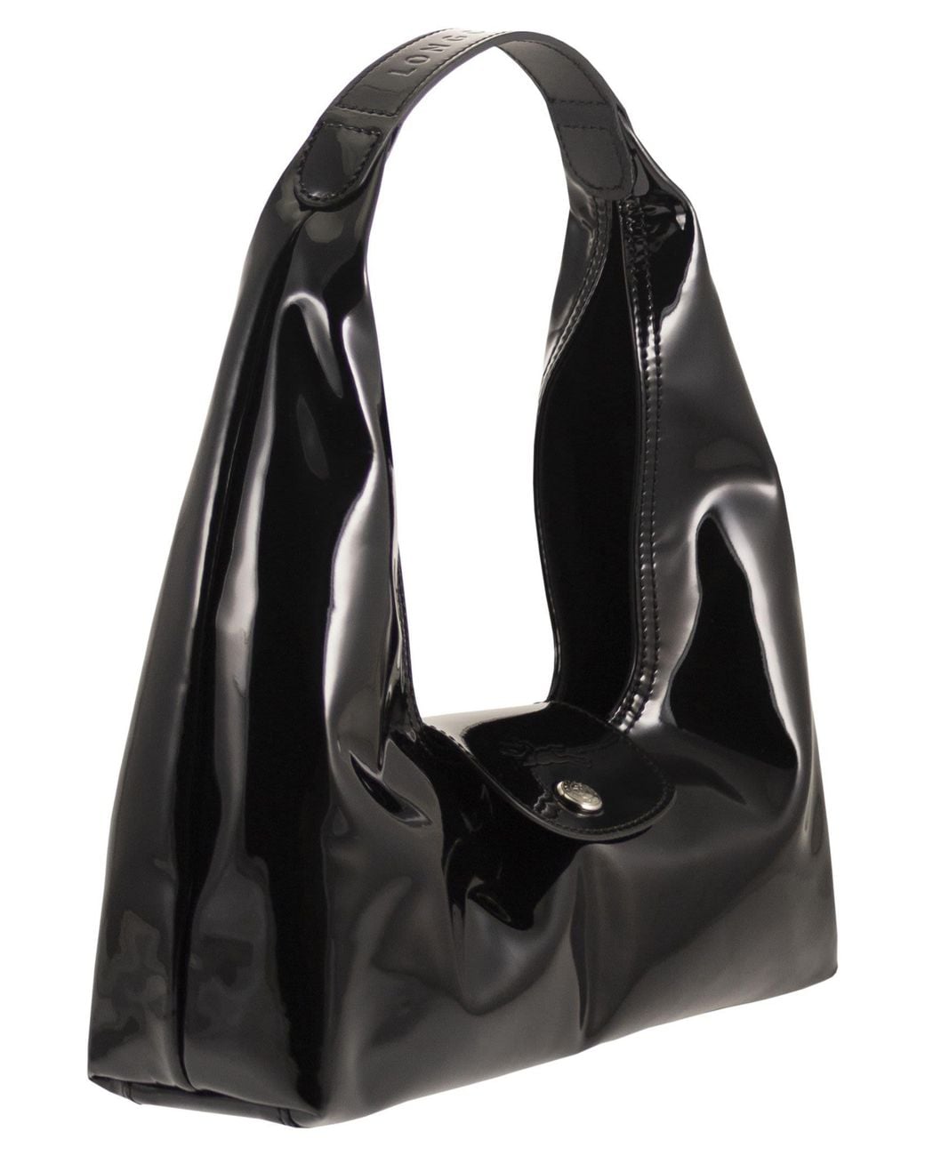 Longchamp Black Le Pliage Xtra Glossy