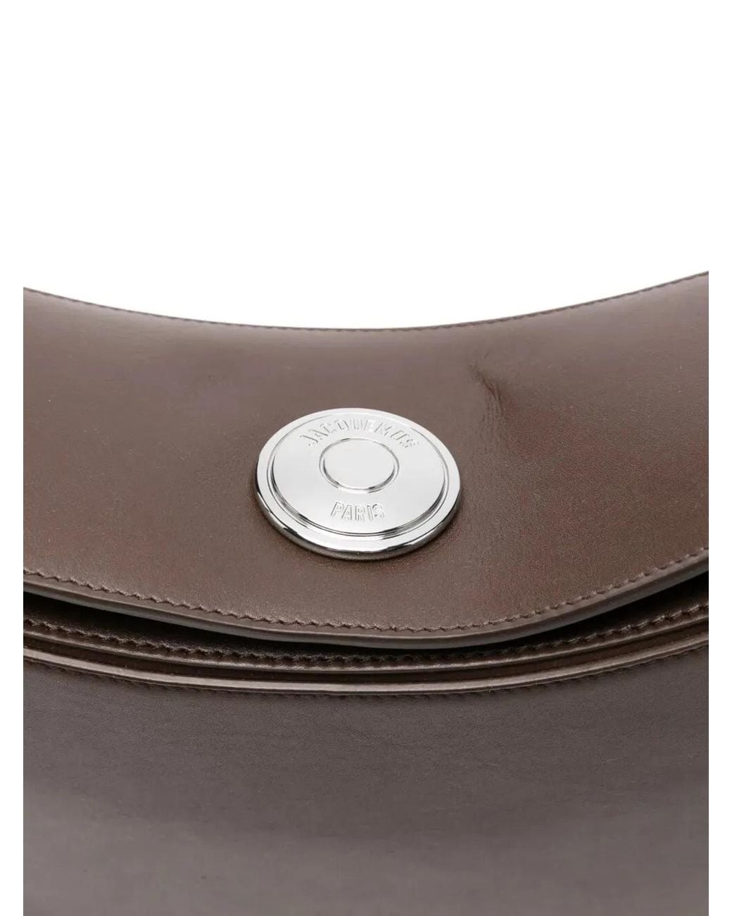 Jacquemus Brown Calf Leather Shoulder Bag