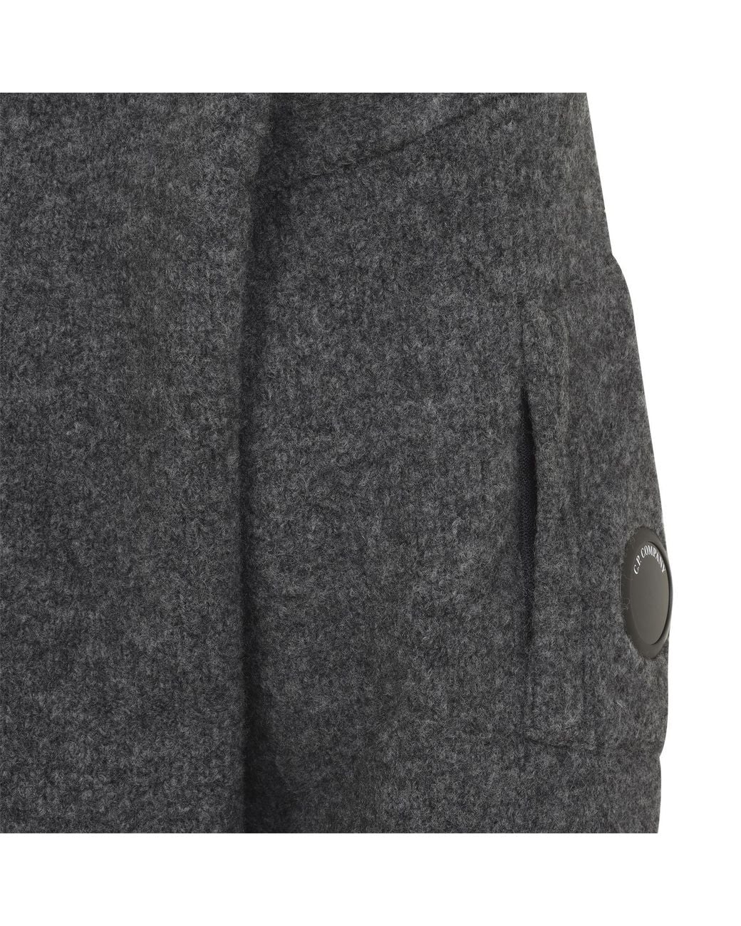 C P Company Gray C.P.Company Raven Knitwear Crew Neck for men