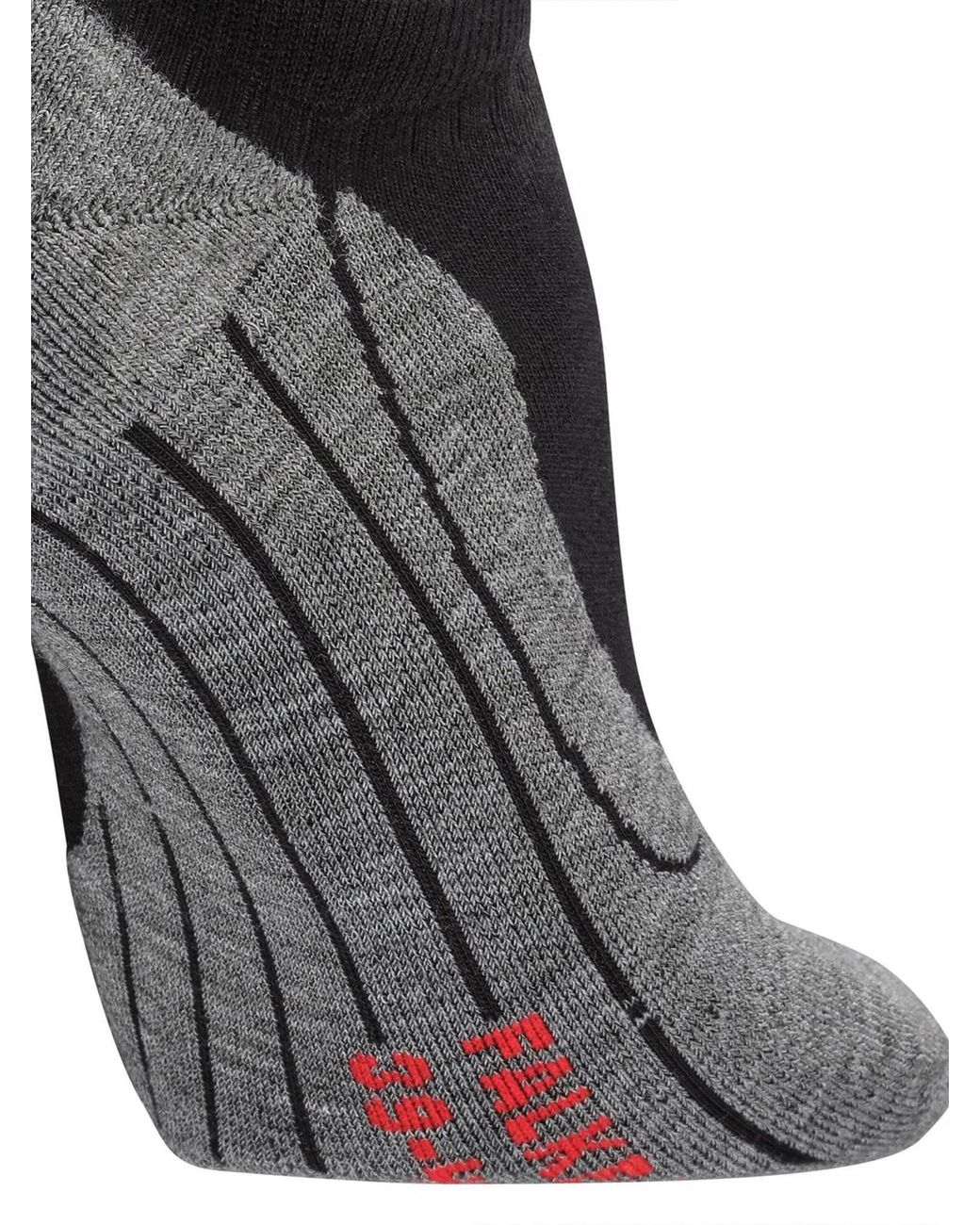 Falke Black Ru4 Endurance Invisible Socks for men