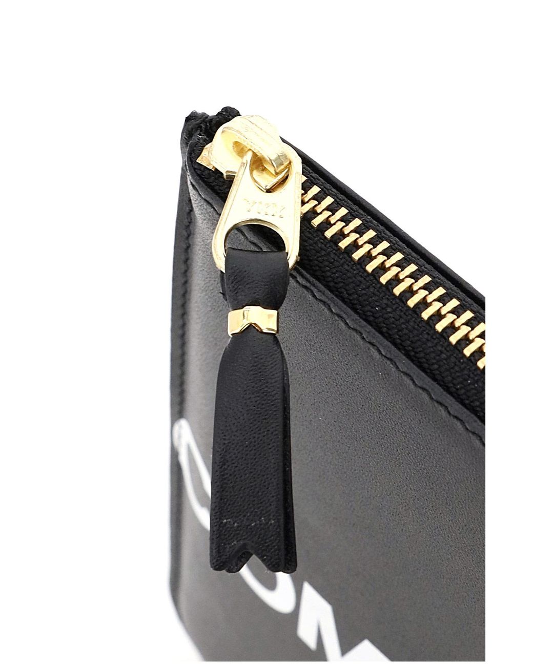 Comme des Garçons Black Wallet Huge Logo Wallet for men