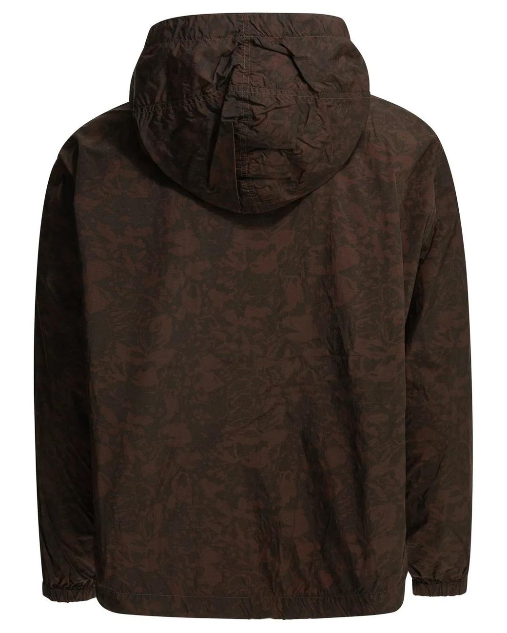 Beams Plus Brown Mil Smock Nylon Lightweight Jacket for men